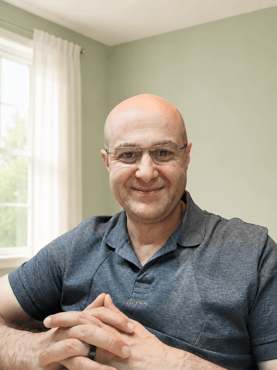 Dr. Slava Fuzayloff, DO, board-certified internal medicine physician who evaluates every testosterone injection patient in person